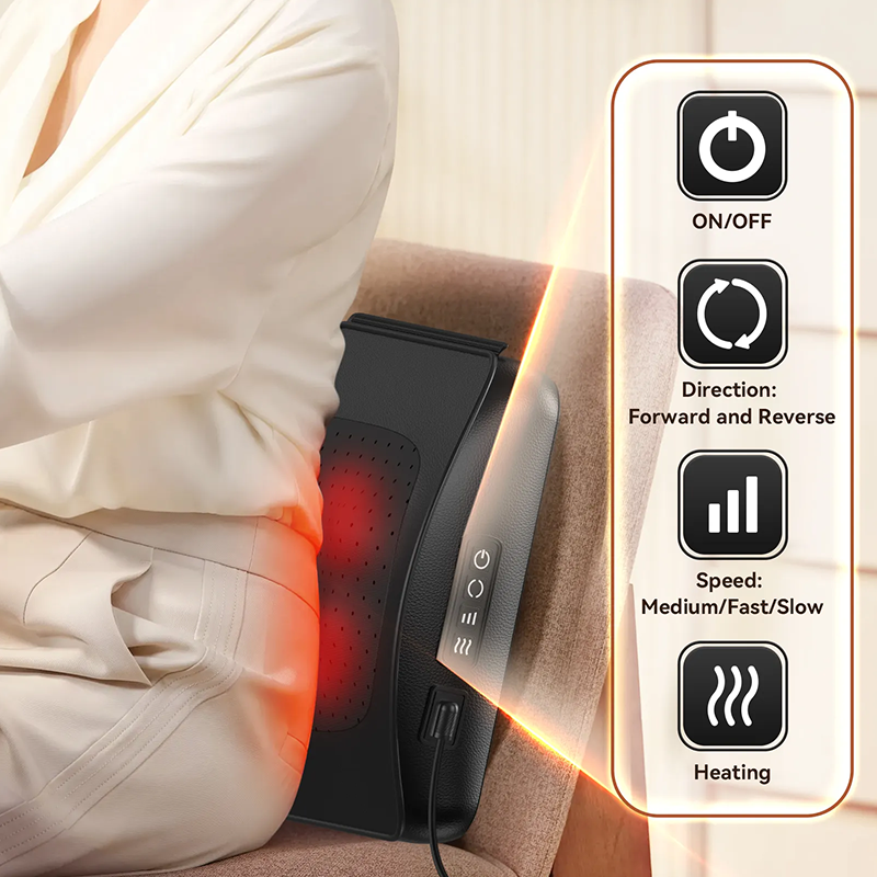 Bi-directional rotating massage pillow CL-019