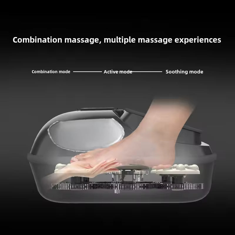CL-6011 Cross-Border Electric Foot Massager with Air Pressure and Full Heat Therapy Leg Reflexology Kneading Sole Massager