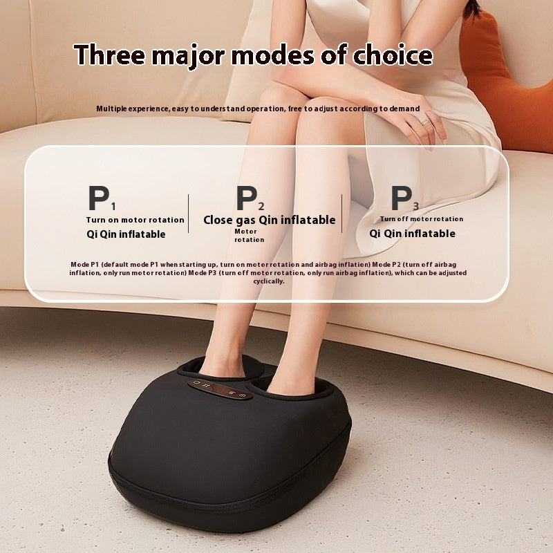 CL-2201 Wholesale Electric Airbag Foot Massager with Heat Therapy Pressure Air Wave Therapy for Legs & Feet Therapist Designed Sole