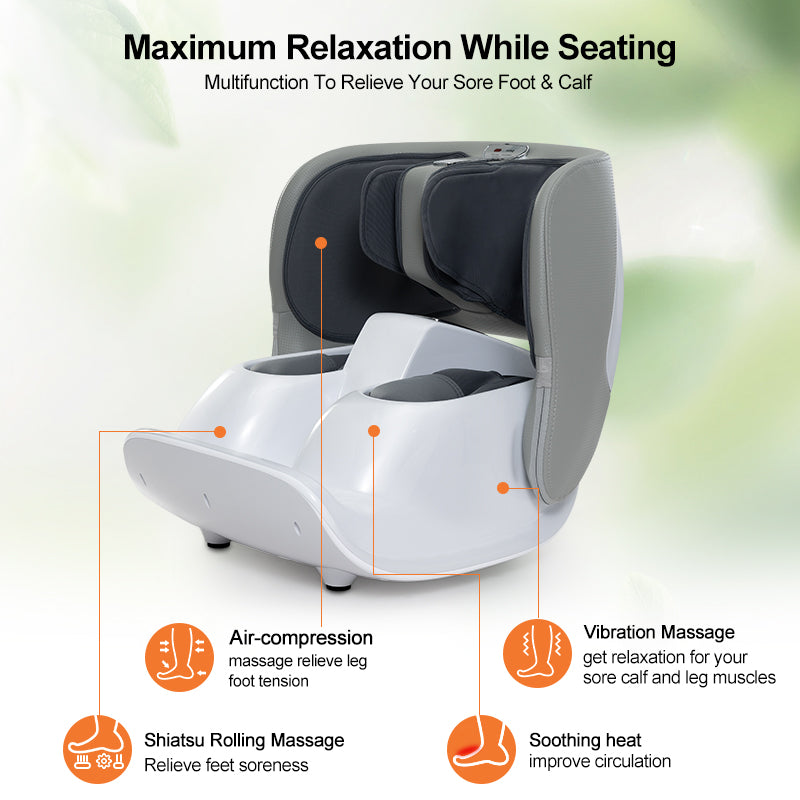 Leg and foot integrated foot massage machine 3600