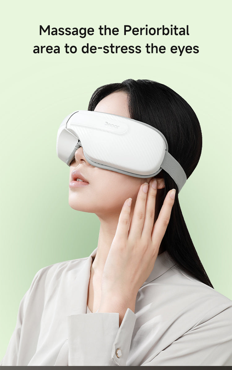 RP-i30 High Quality Rechargeable Foldable Eye Massager Smart Health Care Product with Heat Compression Comfortable Eye Relaxation