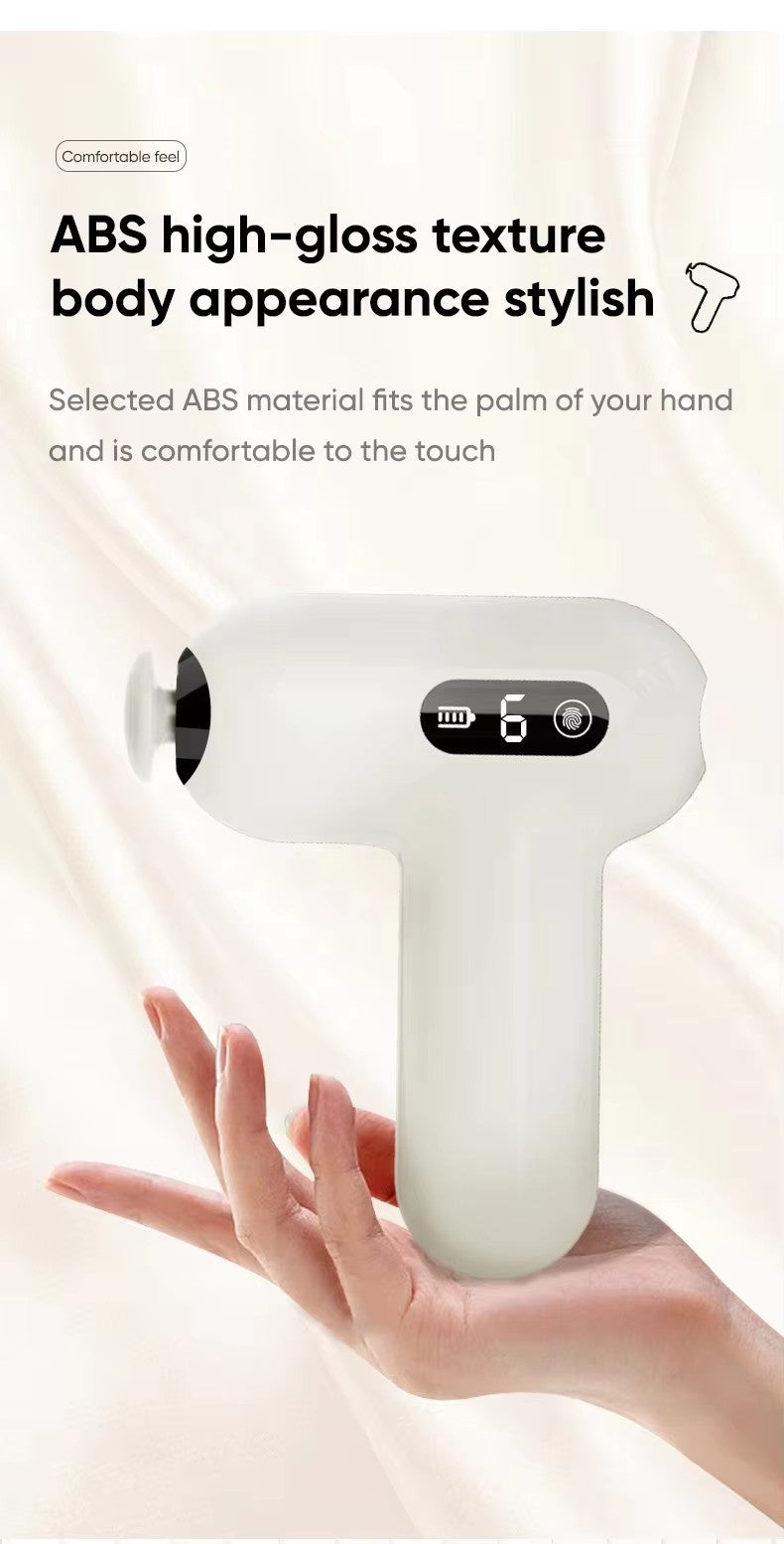 MG05 Best Trending Mini Electric Handheld Body Massager Portable Trending Fascial Gun Sports Deep Tissue Vibration Fitness Muscle