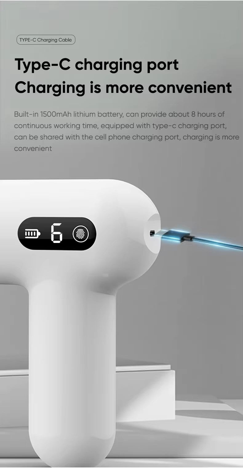 MG05 Best Trending Mini Electric Handheld Body Massager Portable Trending Fascial Gun Sports Deep Tissue Vibration Fitness Muscle