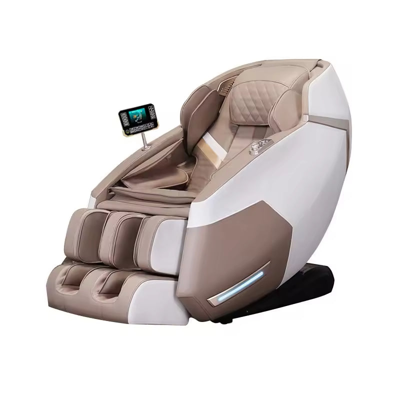 T6 Full Body 4D Zero Gravity Multifunctional Massage Chair Adjustable Stretch Portable Features for Whole Body Hand Waist Foot