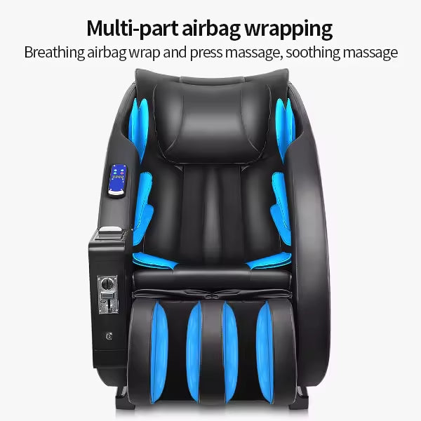 LT10Commercial 3D Zero Gravity Vending Massage Chair for Neck Coin Bill Operated with Payment System for Body Application