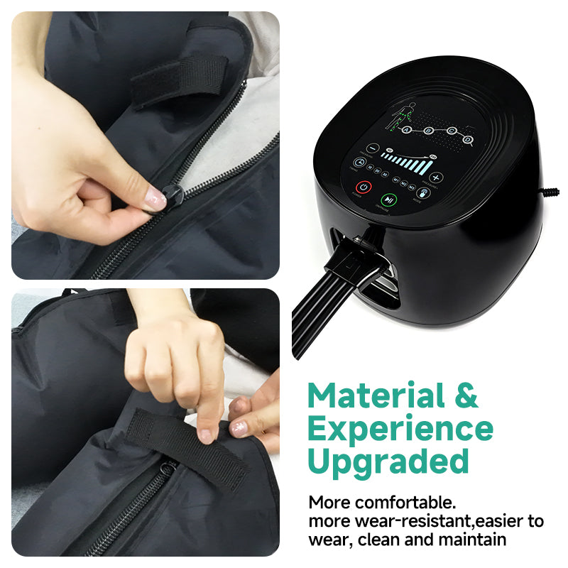 A25 Athlete Relief Compression Leg Massager Air Compression Technology Recovery Boots for Muscle Soreness and Pain