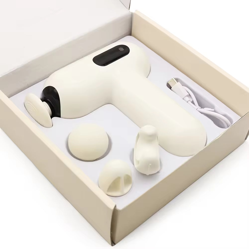 MG05 Best Trending Mini Electric Handheld Body Massager Portable Trending Fascial Gun Sports Deep Tissue Vibration Fitness Muscle