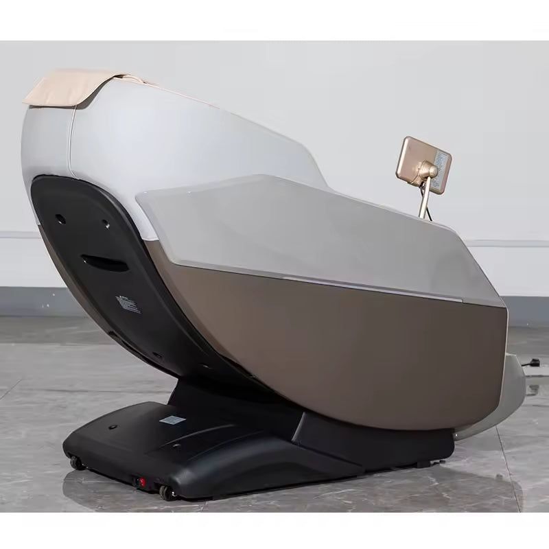 Luxury Modern 4D Zero Gravity Electric Massage Chair High Quality Leather Body Hand Application with Shiatsu Kneading Feature