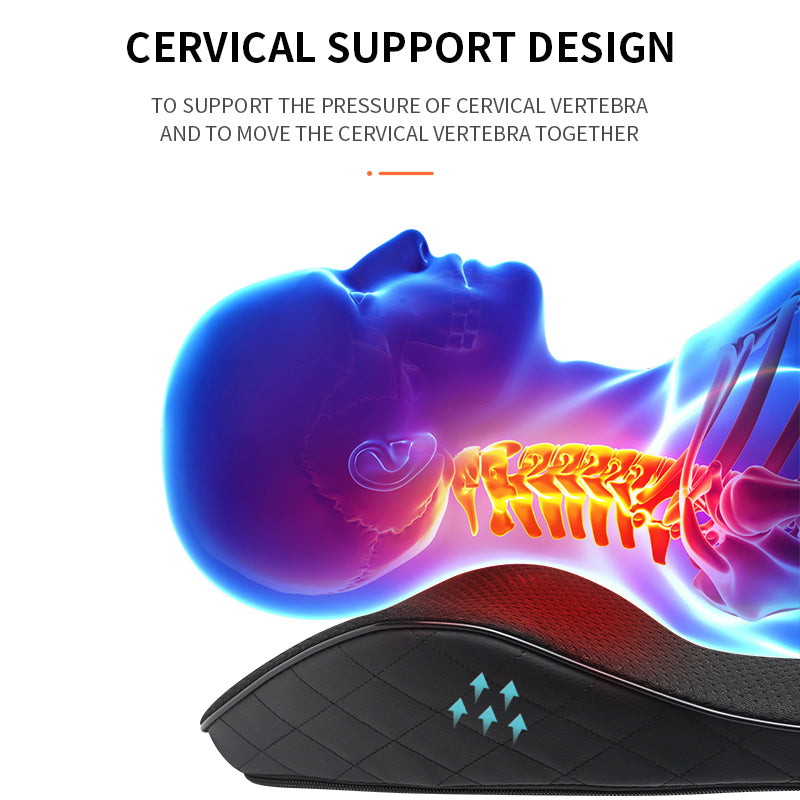 CL-K3YX Comfortable Lumbar Massager Kneading Waist Back Cervical Massage Cushion for Household & Car Use