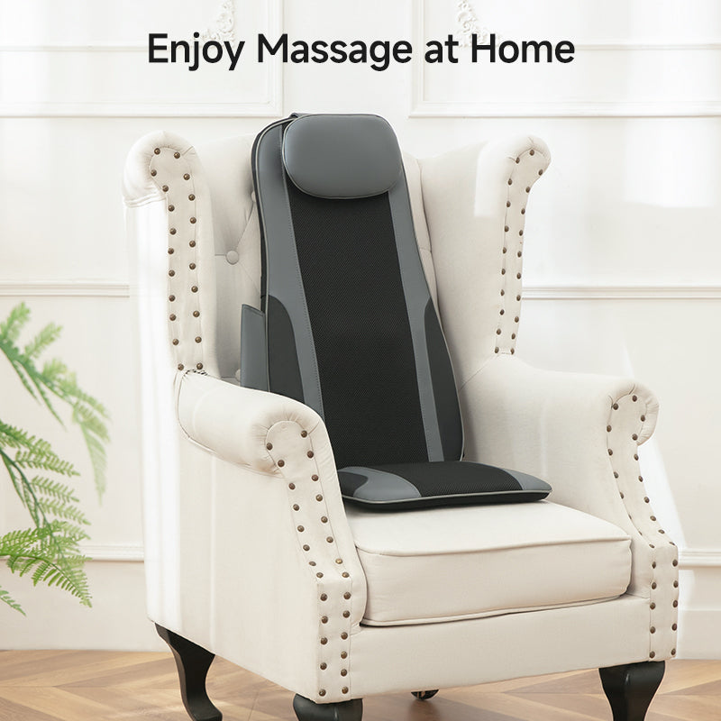 C58 Car Massager Pad Neck and Back Massage Chair Cushion with Seat Vibration