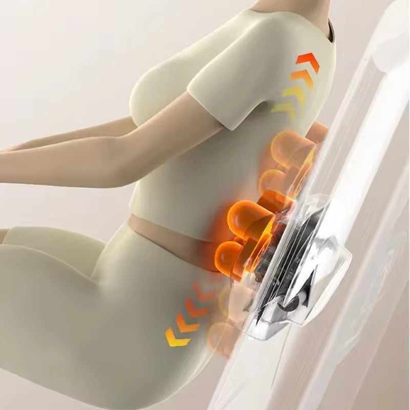 U3 Rolling Shiatsu Massage Cushion Kneading Back Body Mattress Vibrator Seat Cushions Pain Relief Back Massage Machine