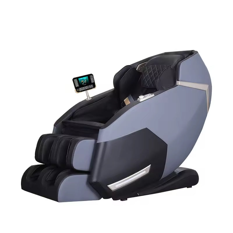 T6 Full Body 4D Zero Gravity Multifunctional Massage Chair Adjustable Stretch Portable Features for Whole Body Hand Waist Foot