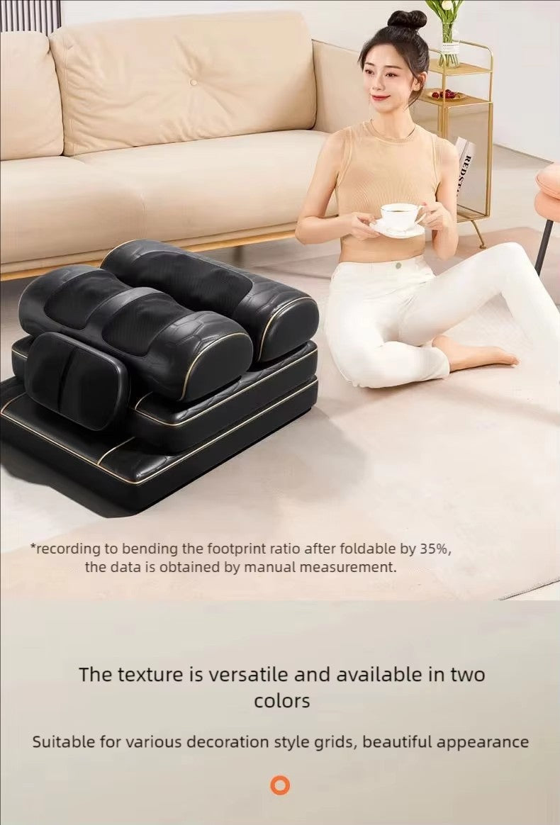 U3 Rolling Shiatsu Massage Cushion Kneading Back Body Mattress Vibrator Seat Cushions Pain Relief Back Massage Machine
